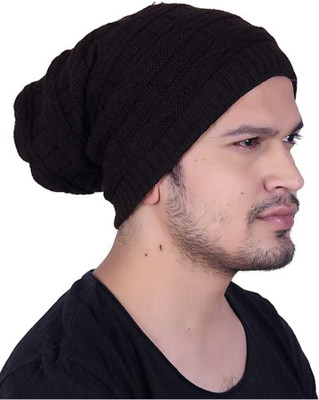 Guruji plus Self Design Beanie Cap