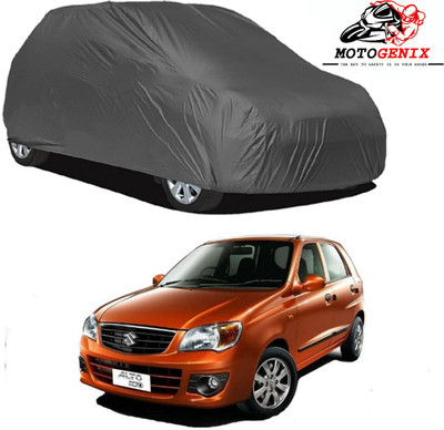 MOTOGENIX Car Cover For Maruti Suzuki Alto K10 (Without Mirror Pockets)(Grey)