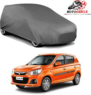 MOTOGENIX Car Cover For Maruti Suzuki Alto K10 (Without Mirror Pockets)(Grey)