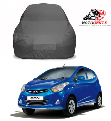 MOTOGENIX Car Cover For Hyundai Eon (Without Mirror Pockets)(Grey)