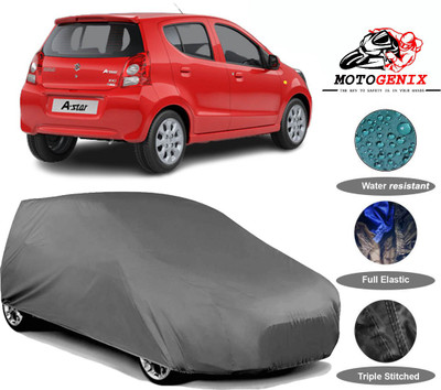 MOTOGENIX Car Cover For Maruti Suzuki A-Star (Without Mirror Pockets)(Grey)