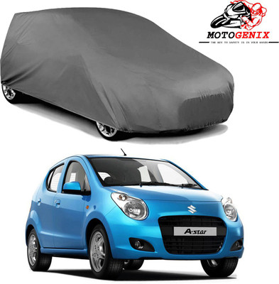 MOTOGENIX Car Cover For Maruti Suzuki A-Star (Without Mirror Pockets)(Grey)