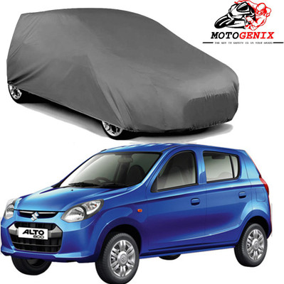 MOTOGENIX Car Cover For Maruti Suzuki Alto 800 (Without Mirror Pockets)(Grey)