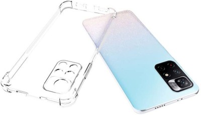 welldesign Bumper Case for Xiaomi Redmi Note 11T, Redmi Note 11T, Mi Redmi Note 11T(Transparent, Shock Proof, Silicon, Pack of: 1)