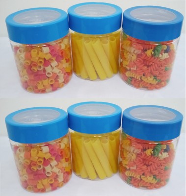 vristo Plastic Grocery Container  - 450 ml(Pack of 6, Blue)