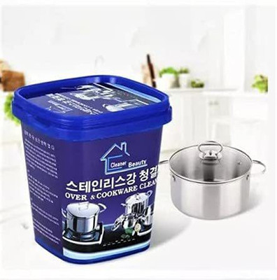Branzios Oven And Cookware Cleaner | Oven And Cookware Cleaner Powder | Stainless Steel Cleaning Paste | Remove Stains from Pots Pans Multi-Purpose Cleaner & Polish Removes Household Clean Universal Cleaning Paste for Removing Rust | ( set of 1) | 500 gram Kitchen Cleaner Dishwashing Detergent(500 g Branzios Oven And Cookware Cleaner | Oven And Cookware Cleaner Powder | Stainless Steel Cleaning Paste | Remove Stains from Pots Pans Multi-Purpose Cleaner & Polish Removes Household Clean Universal Cleaning Paste for Removing Rust | ( set of 1) | 500 gram Kitchen Cleaner Dishwashing Detergent(500 g