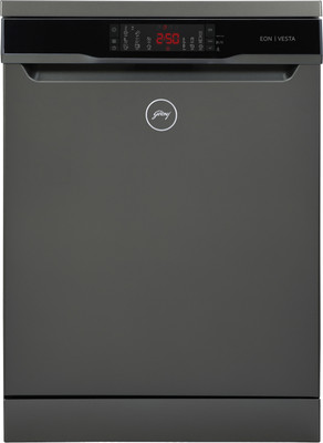Godrej DWF EON VES 12B UTI GPGR Free Standing 12 Place Settings Intensive Kadhai Cleaning| No Pre-rinse Required Dishwasher
