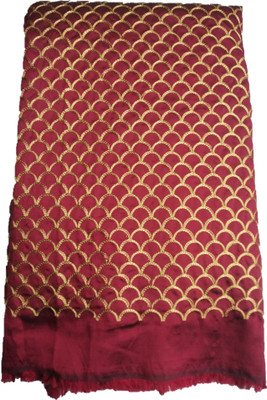 Shantuba Textile Silk Blend Embroidered Blouse Material