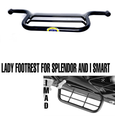 imad LADY FOOTREST FOR HERO SPLENDOR AND I SMART Foot Rest(Black)