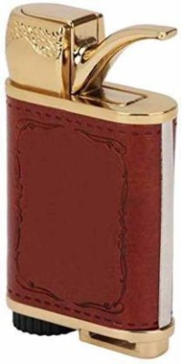 come fast hookah cigarette lighter windproof lighter looks liighter PIA INTERNATIONAL FIRST QUALITY LEATHER Pocket Lighter(brown)