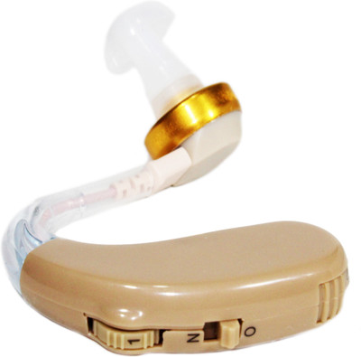 AKI Axon-B13 Hearing Aid Machine- for Profound Hearing Loss- Sound Enhancement Amplifier Behind the Ear Hearing Aid(Beige)