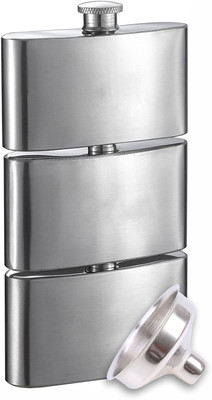 Protos India.Net Stainless Steel Hip Flask(300 ml)