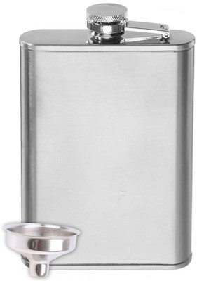 Protos India.Net Stainless Steel Hip Flask(236 ml)