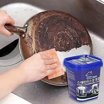 SAJAG Oven & Cookware Cleaner Stainless Steel Cleaning Paste Remove Stains from...