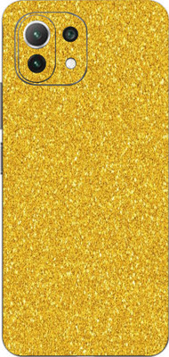 TJ CREATION MI 11 Lite, mi 11 lite Mobile Skin(Yellow)