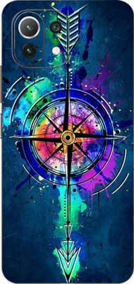 LAMHA Xiaomi 11 Lite NE 5G Mobile Skin(Ultra Super Color Compass With High Mattte Finish.)