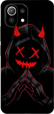 TJ CREATION MI 11 Lite, mi 11 lite Mobile Skin(Black)