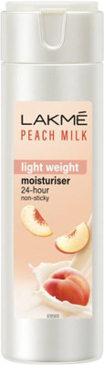 56% OFF on Lakmé Peach Milk Moisturiser Body Lotion(200 ml) 56% OFF on Lakmé Peach Milk Moisturiser Body Lotion(200 ml)