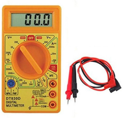 Gunk DT830D Digital Multimeter(Yellow 2000 Counts)