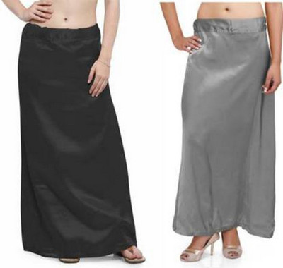 KAVYA DESIGNERS RAYON PETTICOAT PP24 Satin Blend Petticoat(Free)