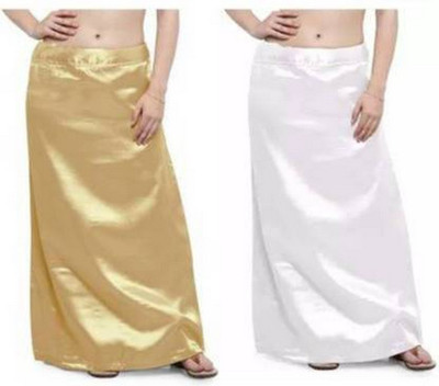 KAVYA DESIGNERS RAYON PETTICOAT PP54 Satin Blend Petticoat(Free)