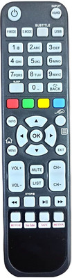 Ehop Compatible Remote Control For Smart Tv With Netflix and Youtube Functions Willet Remote Controller(Black)