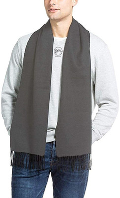 Bismaadh Solid Wool Blend Men & Women Scarf