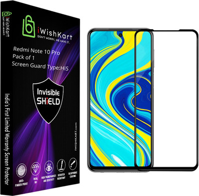iWishKart Edge To Edge Screen Guard for Mi Note 10 Pro, Mi Note 10 Pro 5G, Mi Redmi Note 10 Pro, Mi Redmi Note 10 Pro 5G, REDMI Note 10 Pro, REDMI Note 10 Pro 5G(Pack of 1)
