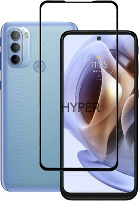 Hyper Edge To Edge Tempered Glass for Motorola G31, Moto G31, Motorola Moto G31(Pack of 1)