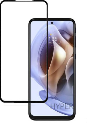 Hyper Edge To Edge Tempered Glass for Motorola G31, Moto G31, Motorola Moto G31(Pack of 1)
