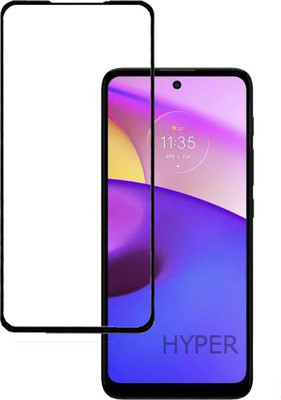 Hyper Edge To Edge Tempered Glass for Motorola G31, Moto G31, Motorola Moto G31(Pack of 1)