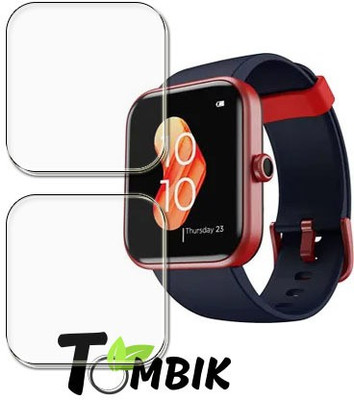 tombik Impossible Screen Guard for boAt Watch Mystiq Smartwatch(Pack of 2)