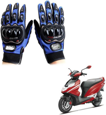 KOZDIKO Pro Biker Gloves Blue For Hero Dare Riding Gloves(Blue)