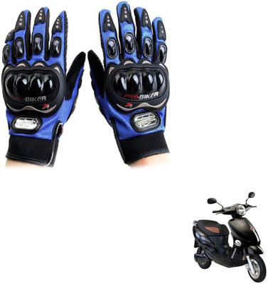 KOZDIKO Pro Biker Gloves Blue For Hero Electric Photon Riding Gloves(Blue)