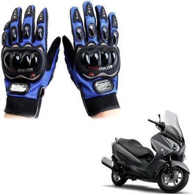 KOZDIKO Pro Biker Gloves Blue For Suzuki Burgman Street Riding Gloves(Blue)