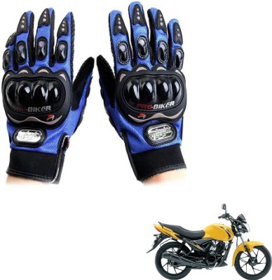 KOZDIKO Pro Biker Gloves Blue For Suzuki Slingshot Plus Riding Gloves(Blue)