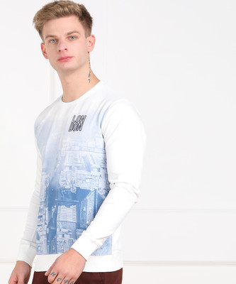 Pepe Jeans Full Sleeve Graphic Print Men Sweatshirt