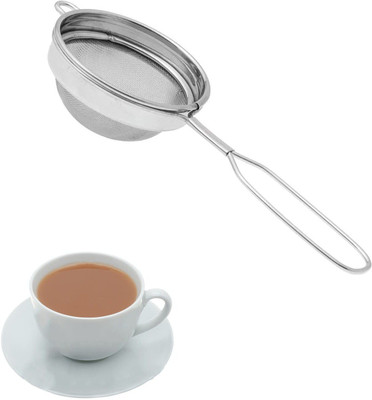 Lieveeb Stainless Steel Double Net Jali Liquid Filter Large Tea and Coffee Strainer Chai Channi (1 Pc) Tea Strainer(Pack of 1)