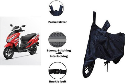 PRPaccessories Two Wheeler Cover for Universal For Bike(Black)