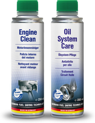 Autoprofi by bluechem group EC-COM Engine Care Combo ( Engine Clean -250ml , Oil System Care - 250 ml ) Oil Flush and Treatment(500 ml, Pack of 2)