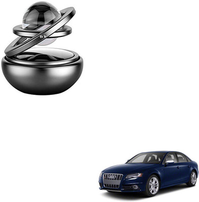 SEMAPHORE Sweet Odour Diffuser Solar Car Aromatherapy Essential Oil Diffuser, 360°Double Ring Crystal Rotating Design(Black) Compatible with Audi S4(1 Units)