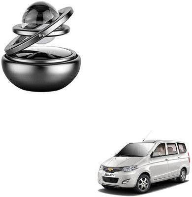 SEMAPHORE Sweet Odour Diffuser Solar Car Aromatherapy Essential Oil Diffuser, 360°Double Ring Crystal Rotating Design(Black) Compatible with Chevrolet Enjoy(1 Units)