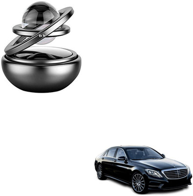 SEMAPHORE Sweet Odour Diffuser Solar Car Aromatherapy Essential Oil Diffuser, 360°Double Ring Crystal Rotating Design(Black) Compatible with S-Class(1 Units)