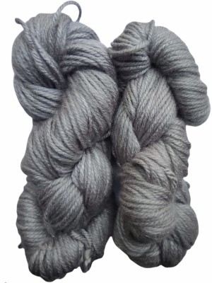 KYSS Oswal Knitting Yarn Thick Chunky Wool, Varsha LIGHT GREY 600 gm shade no-6