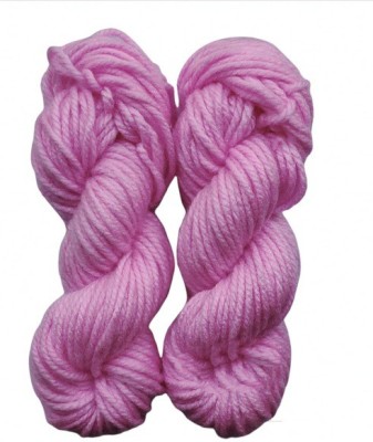 JEFFY Oswal Knitting Yarn Thick Chunky Wool, Varsha Pink 600 gm Best Used with Knitting Needles, Crochet Needles Wool Yarn for Knitting,Hand Knitting Yarn. by Oswal Shade no-4