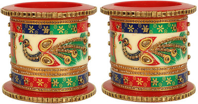 CHURA KING Plastic Bangle Set(Pack of 18)