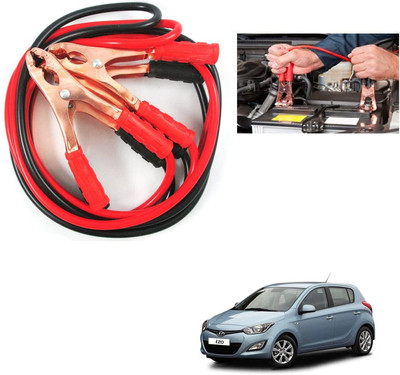 AuTO ADDiCT Car 500Amp Heavy Duty Battery booster cable for Hyundai I20 Old 7.5 ft Battery Jumper Cable(Pack of 2)