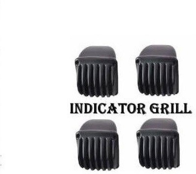 QZ DEVICE PZSPLENDERGRILL4PCS03248 Bike Headlight Grill(Black)