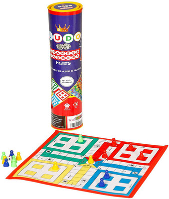 Kids Mandi Ludo and Snakes and Ladders Mat Party & Fun Board Game