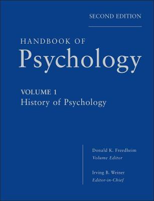 Handbook of Psychology, History of Psychology(English, Hardcover, unknown)